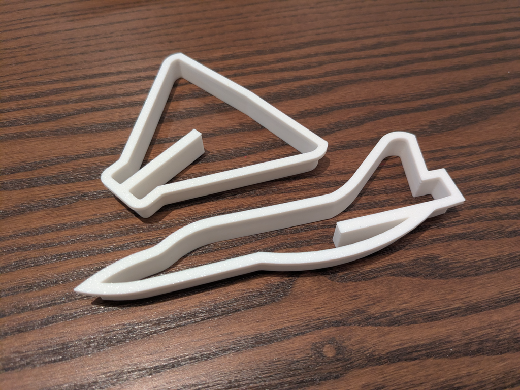 Mirage2000 3D cookie cutter