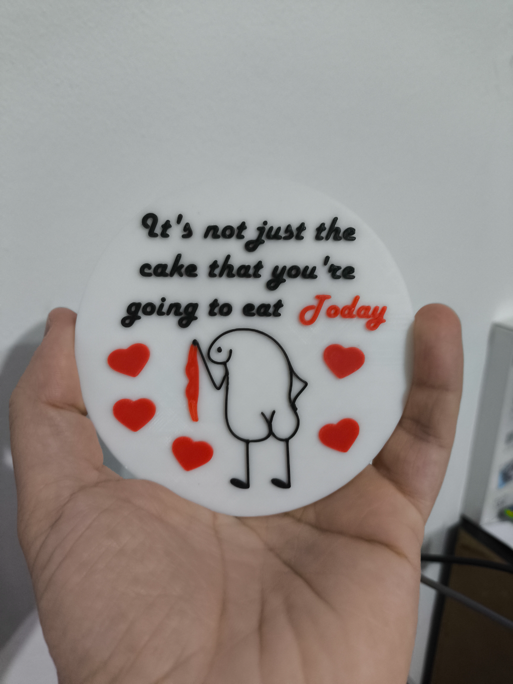 Gift Coaster Love - Custom Text
