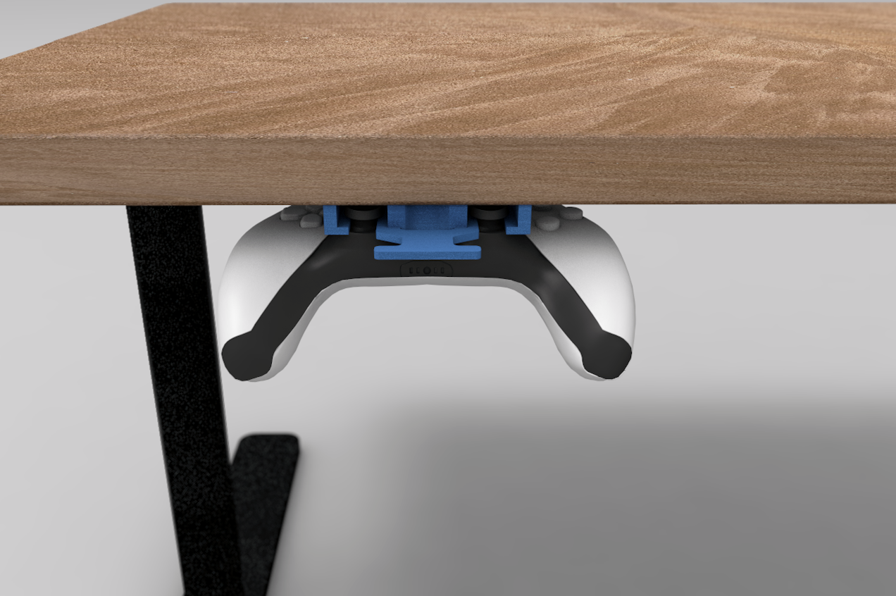 PS5 Controller Under Desk Holder