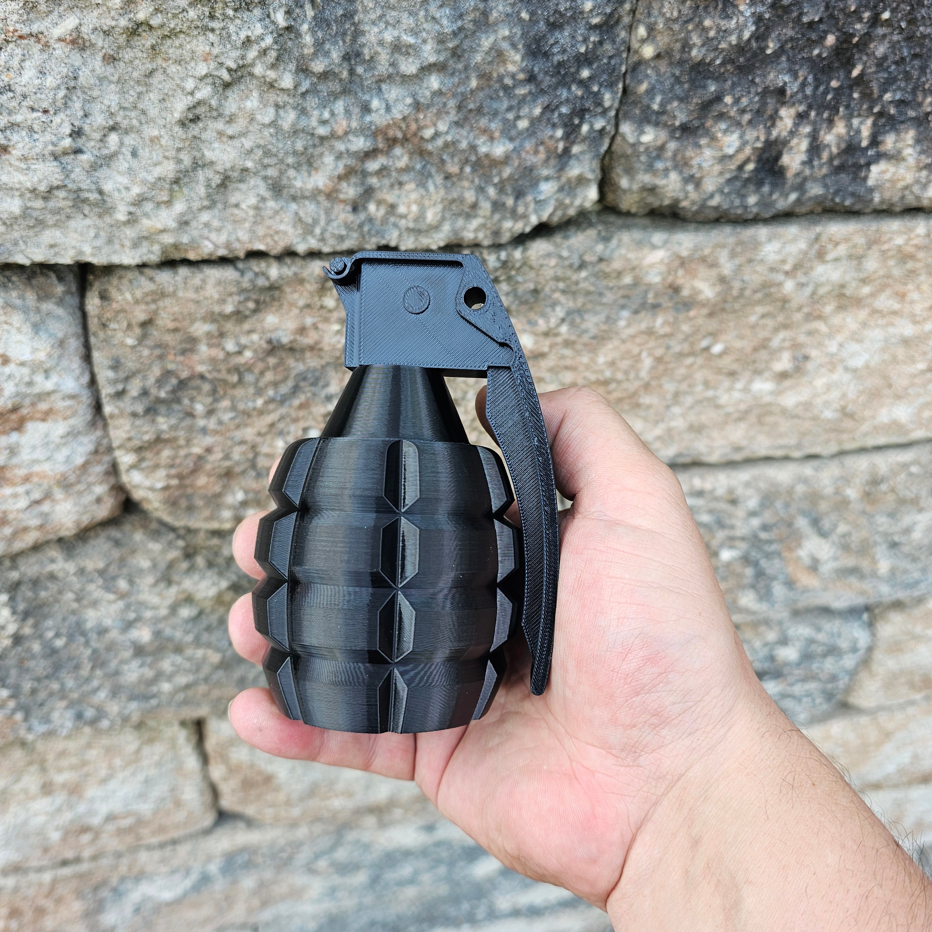 Hand Grenade Trailer hitch Cover commercial