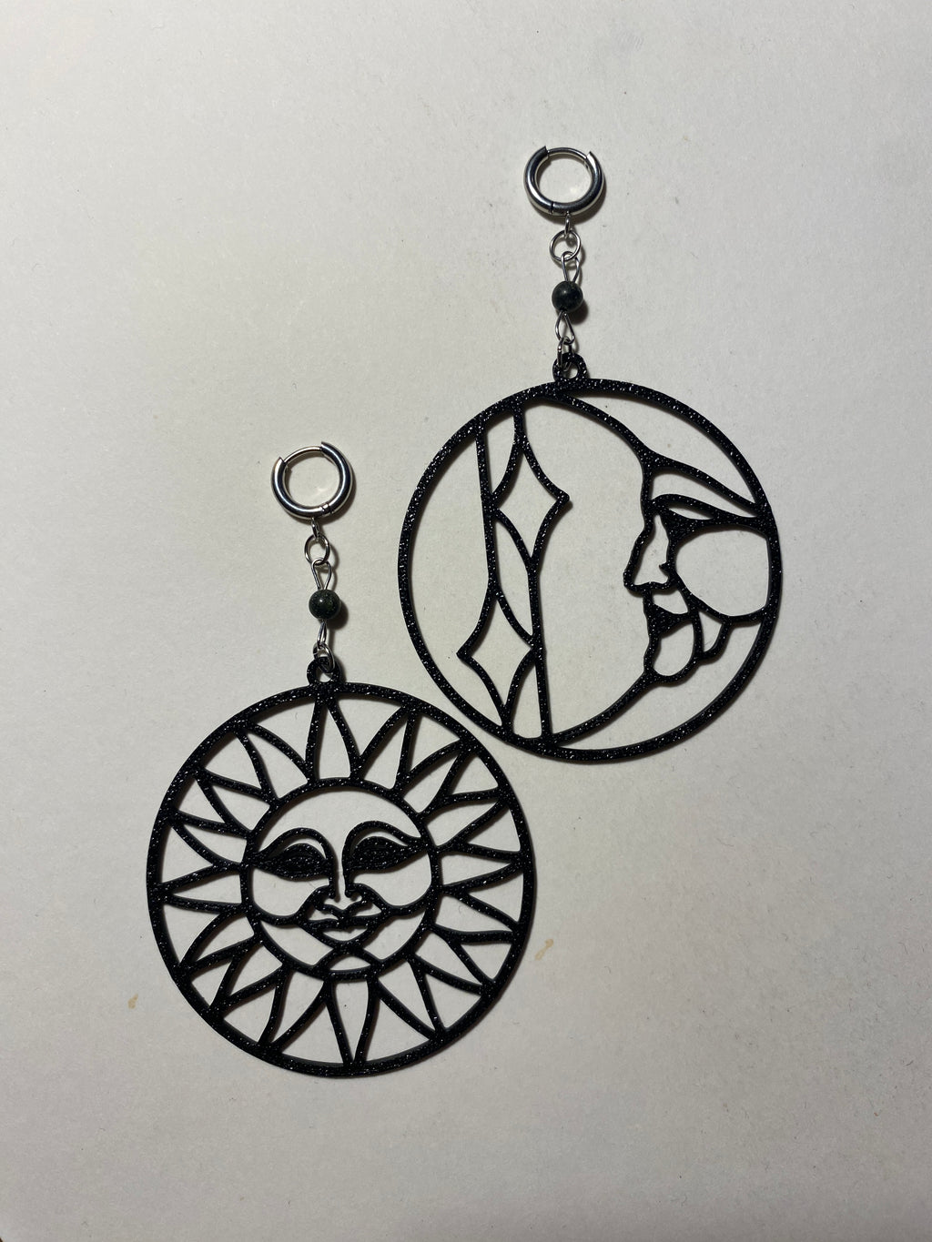 Sun and Moon Celestial Earrings