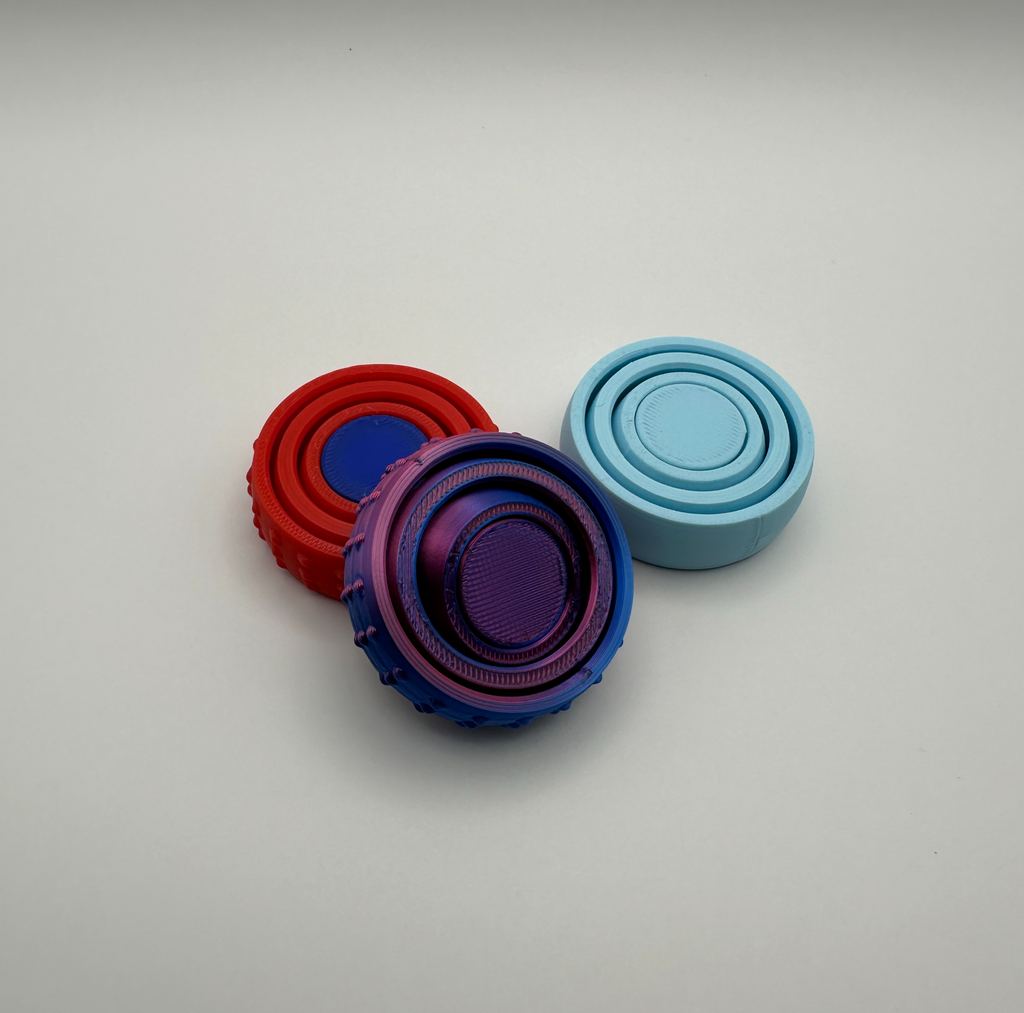 Fidget Gyro with Center Spinner