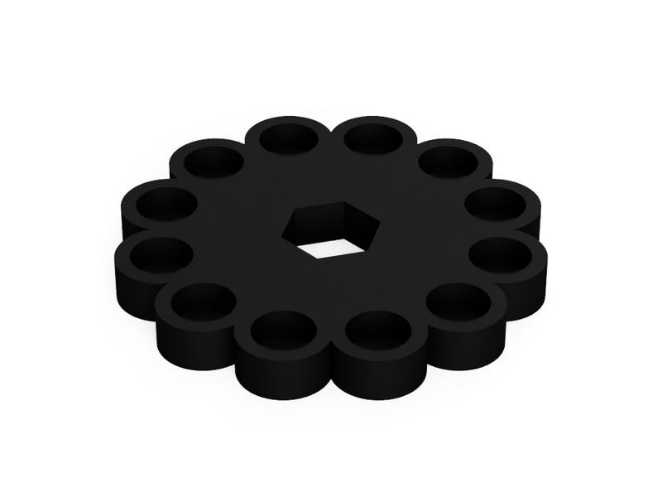 M3 Nut Hand-screw Add-on