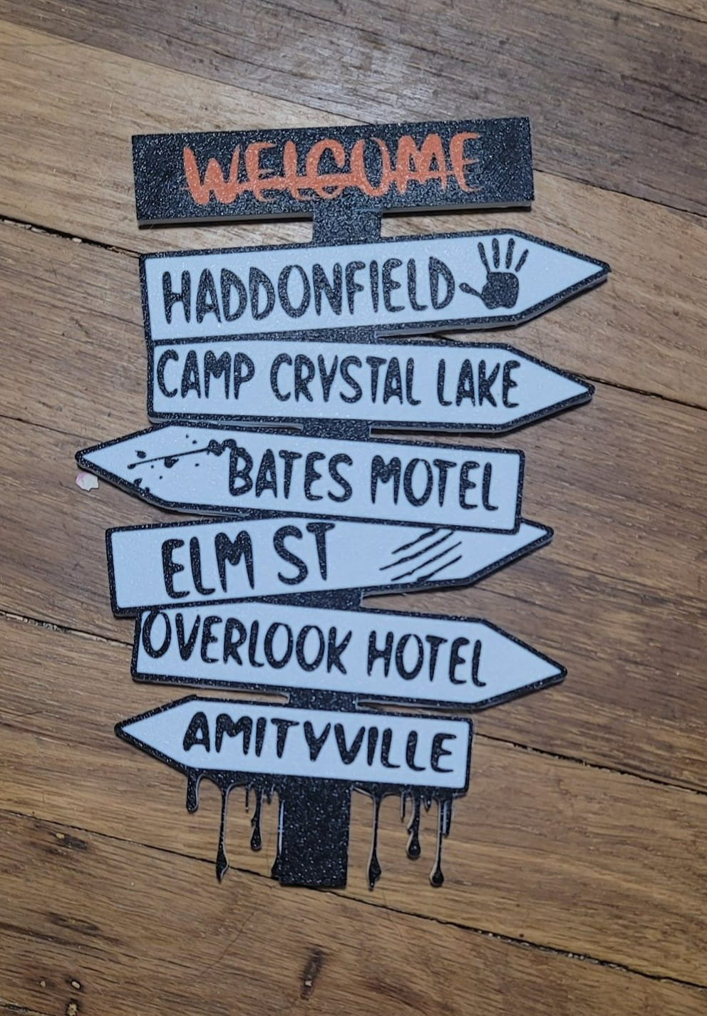 Horror Street Signs