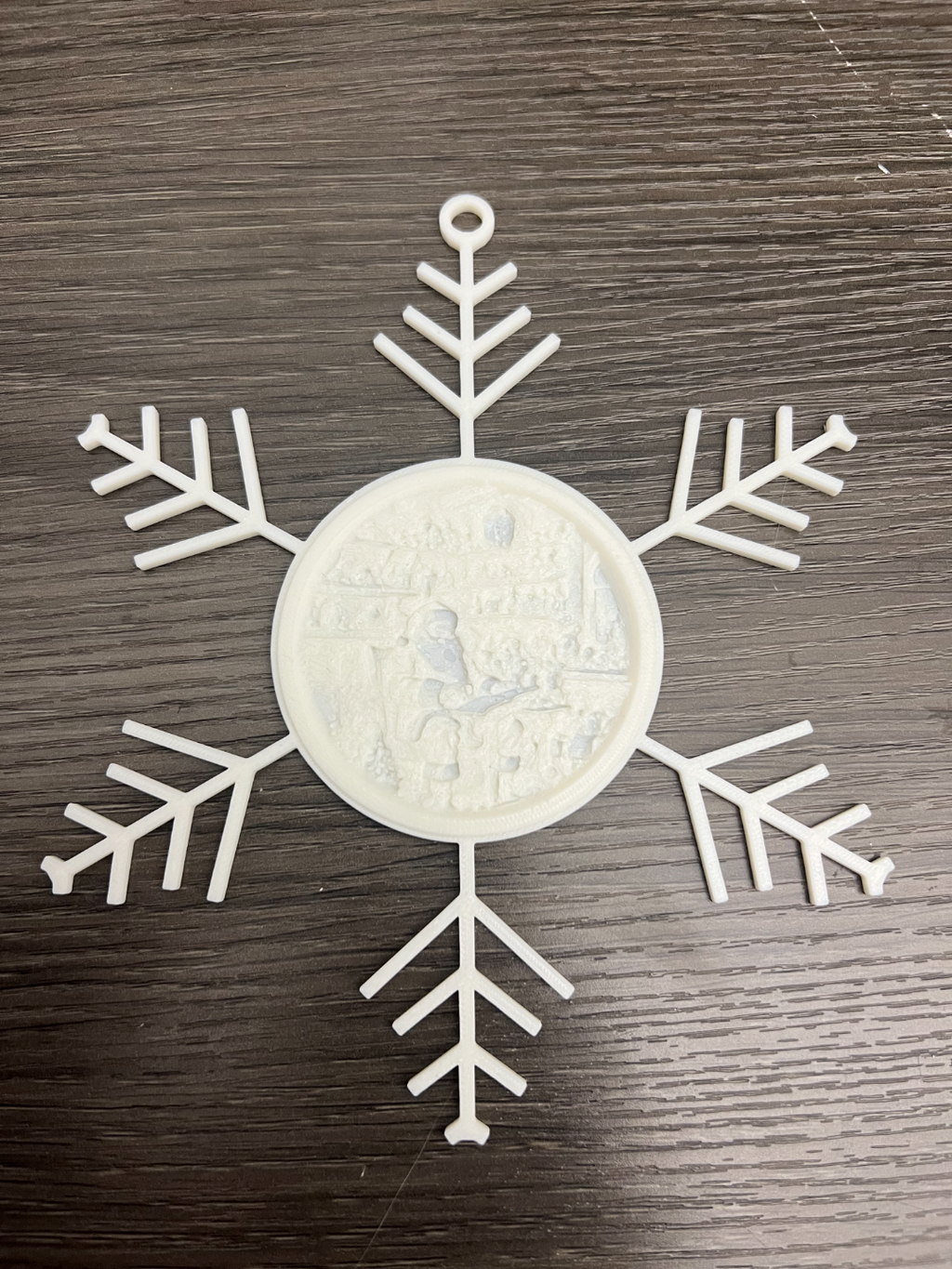 Santas Workshop Snowflake
