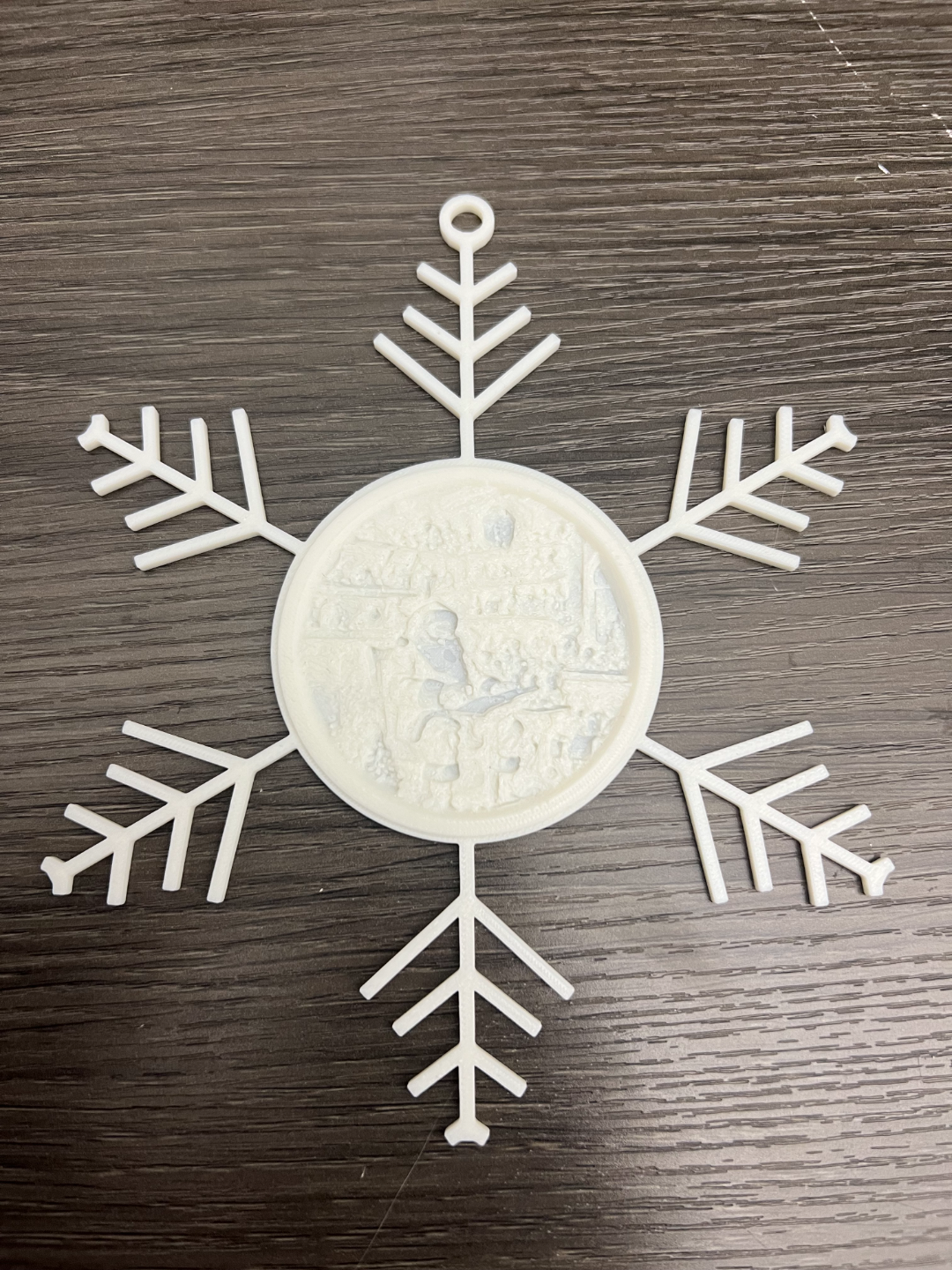 Santas Workshop Snowflake