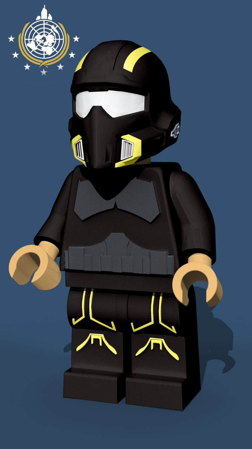 L.E.G.O HELLDIVER from HELLDIVERS 2