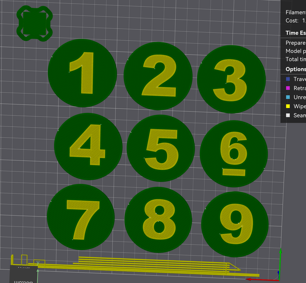 Number Discs