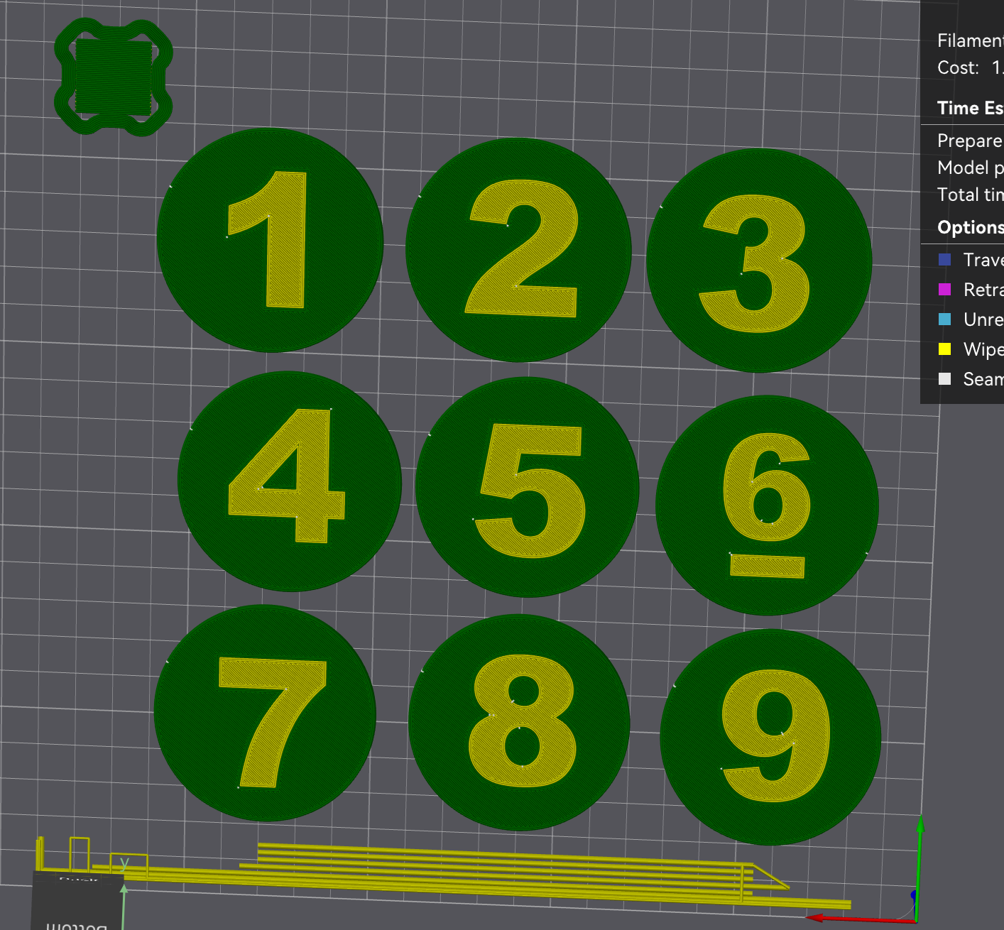 Number Discs