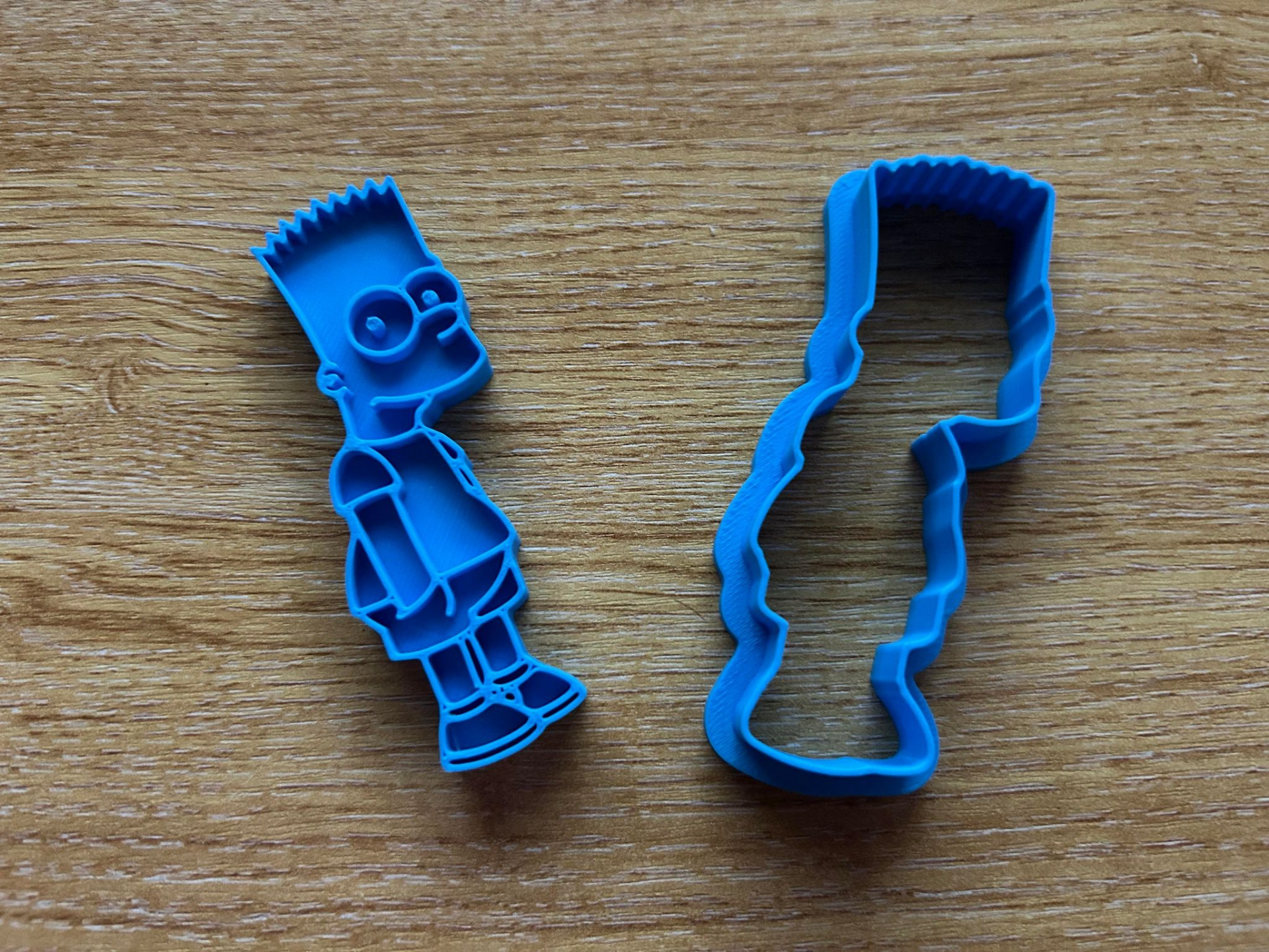 Bart Simpson Cookie Cutter and Stamp Set
