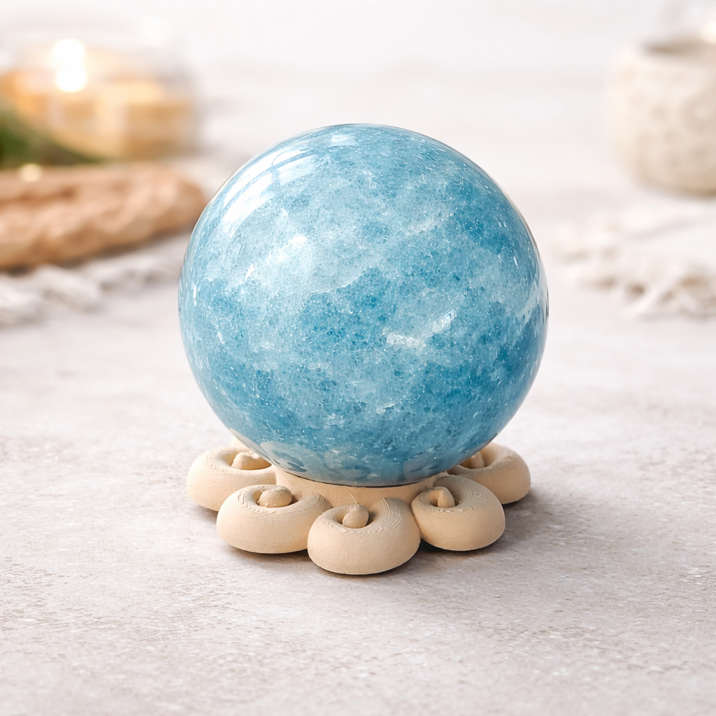Octopus Sphere Stand | Crystal Orb Holder