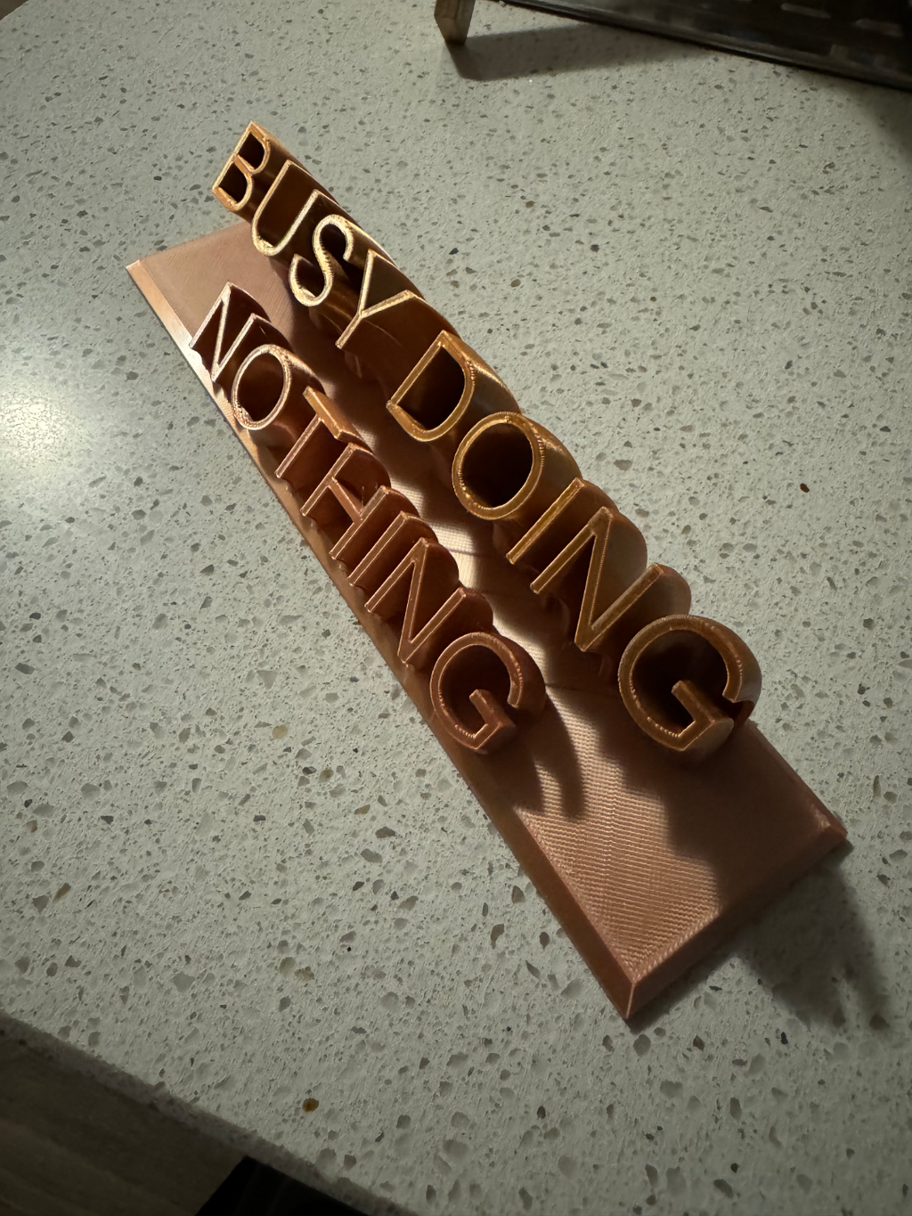 Desk Plaque