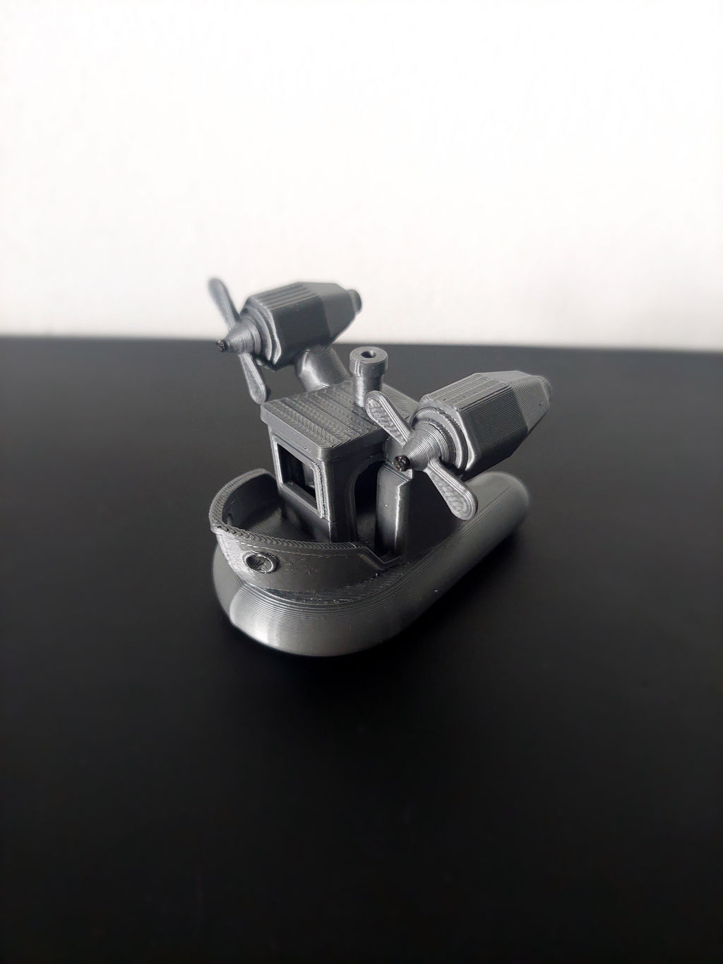 Benchy hovercraft