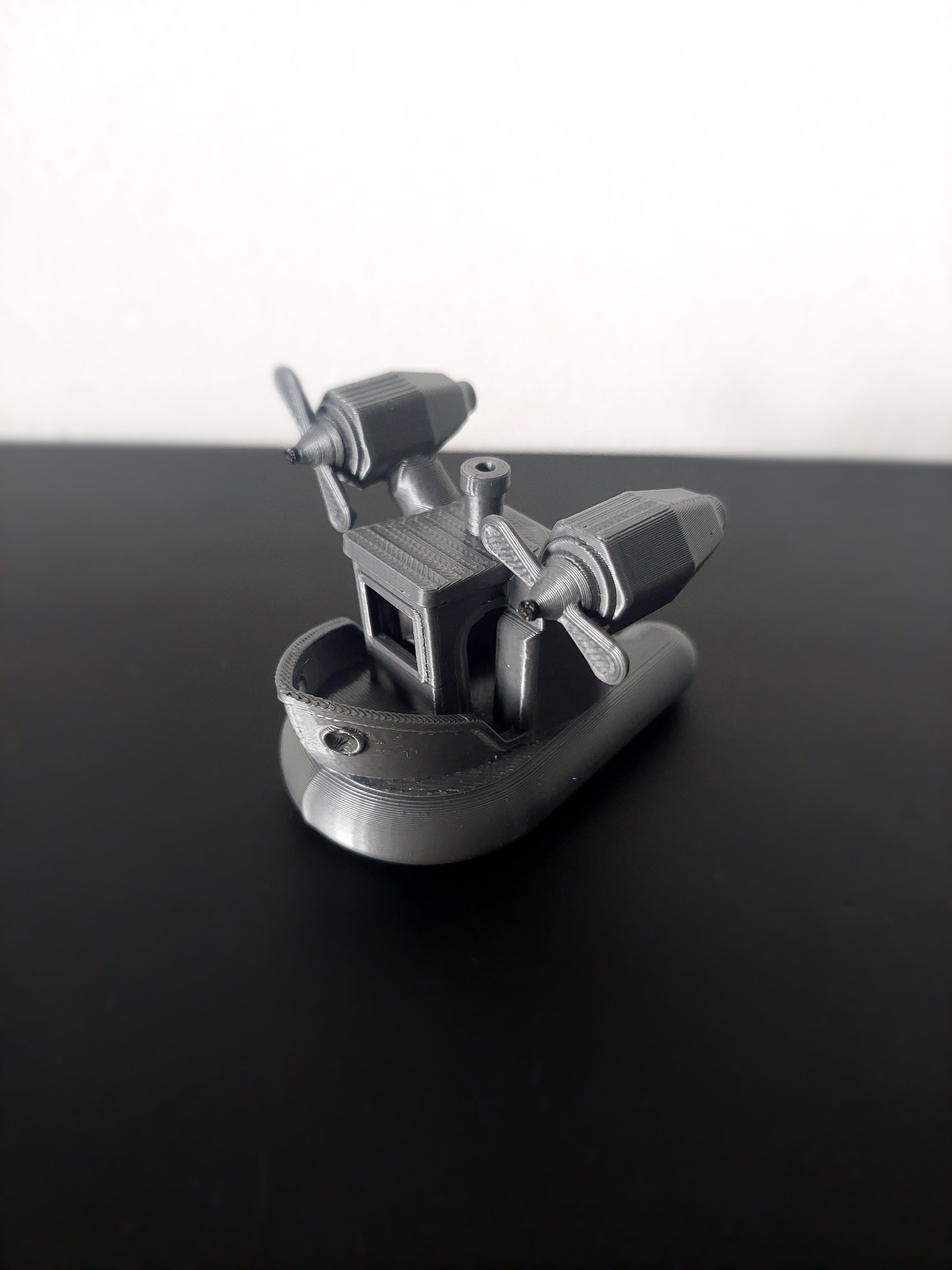 Benchy hovercraft