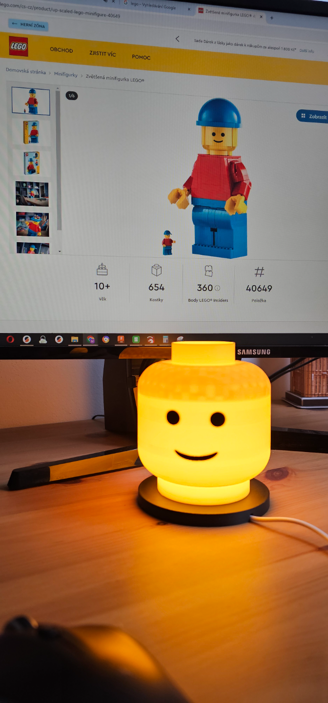 BRICK HEAD LAMP