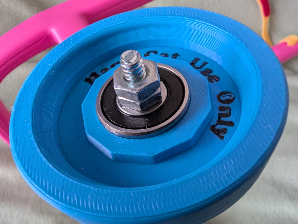 Wheels for use with Skateboard Bearings