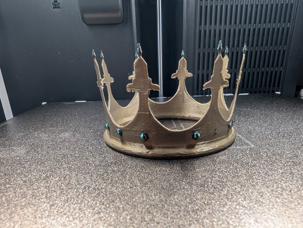 Dark Royalty Crown – Medieval Fantasy