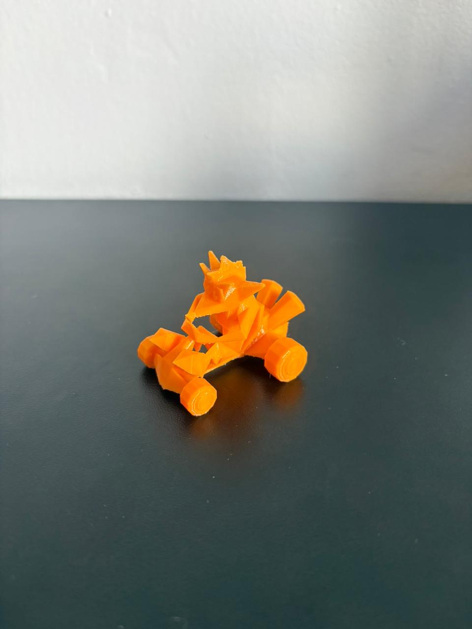 Crash Team Racing Low Poly - Crash Bandicoot