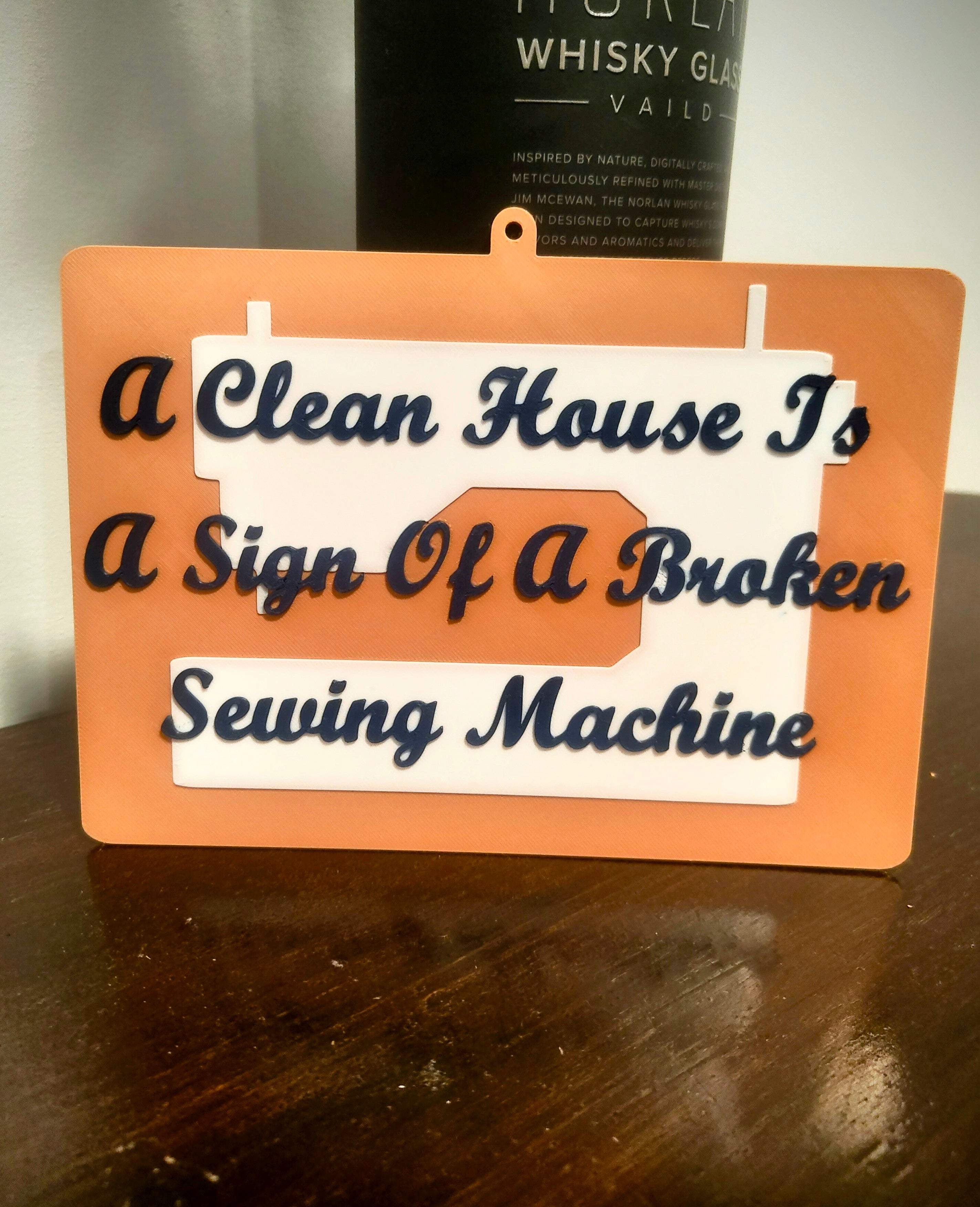 Household Sewing Sign