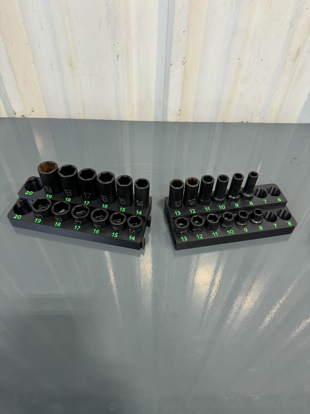 3/8 Deep & Shallow Socket Tray