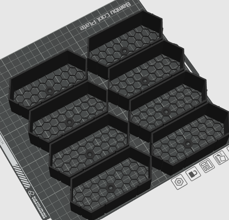 Modular Hexagonal Hot Wheels Display – Honeycomb