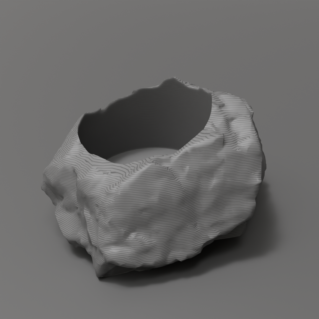 rockpot flowerpot