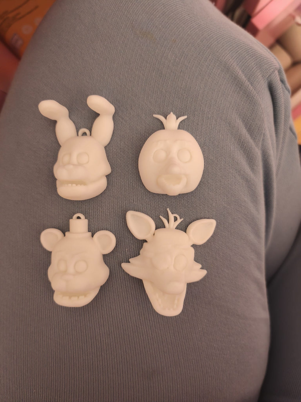 Five nights at Freddy's 1 keychains