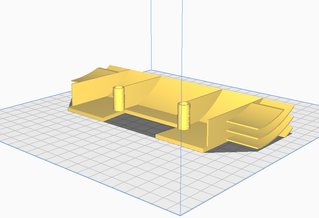 RC Car 1:10 Diffuser (HPI RS4 Sport3)