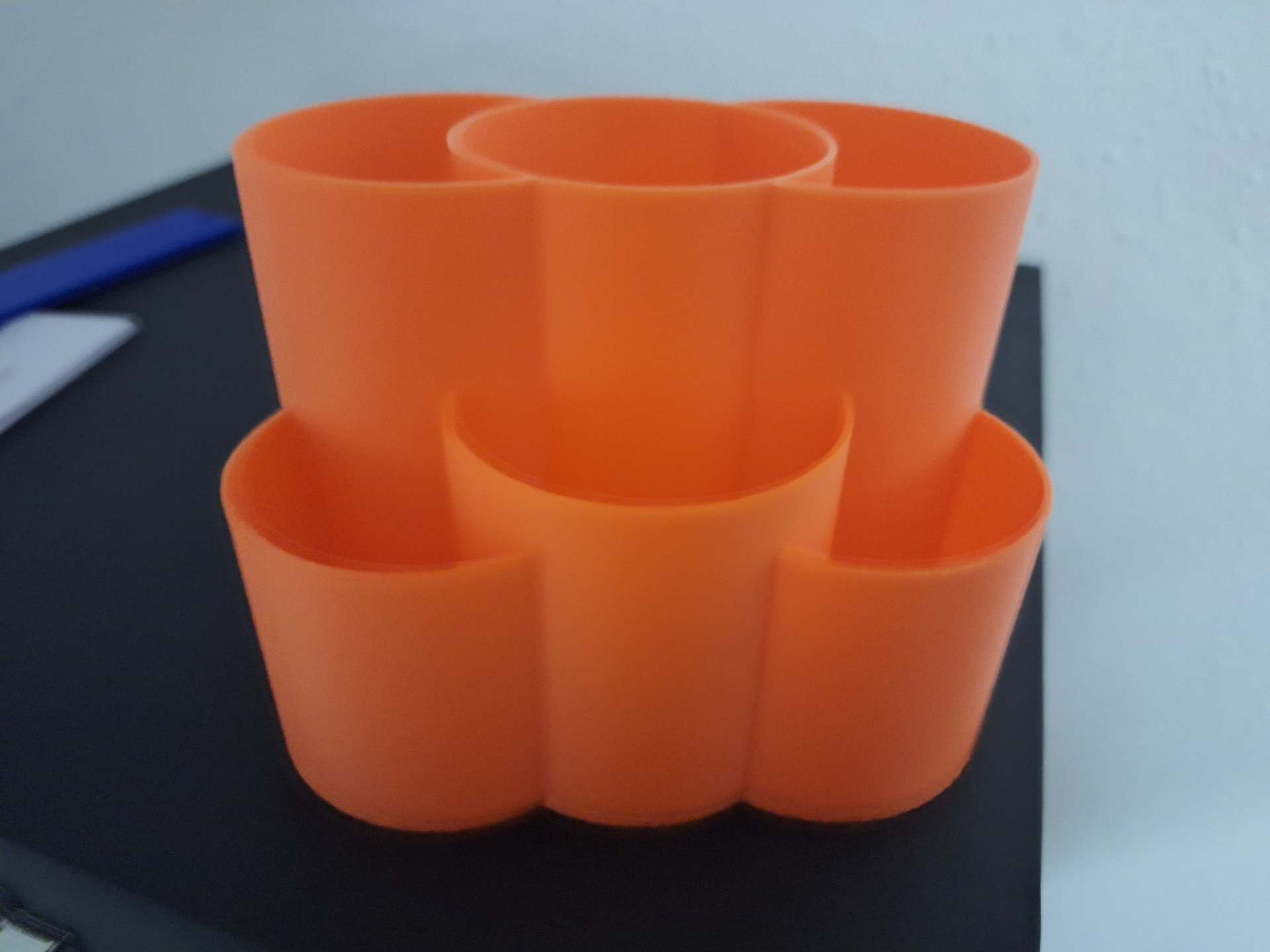 Desk organizer 6 slots <2h print 900mm tall