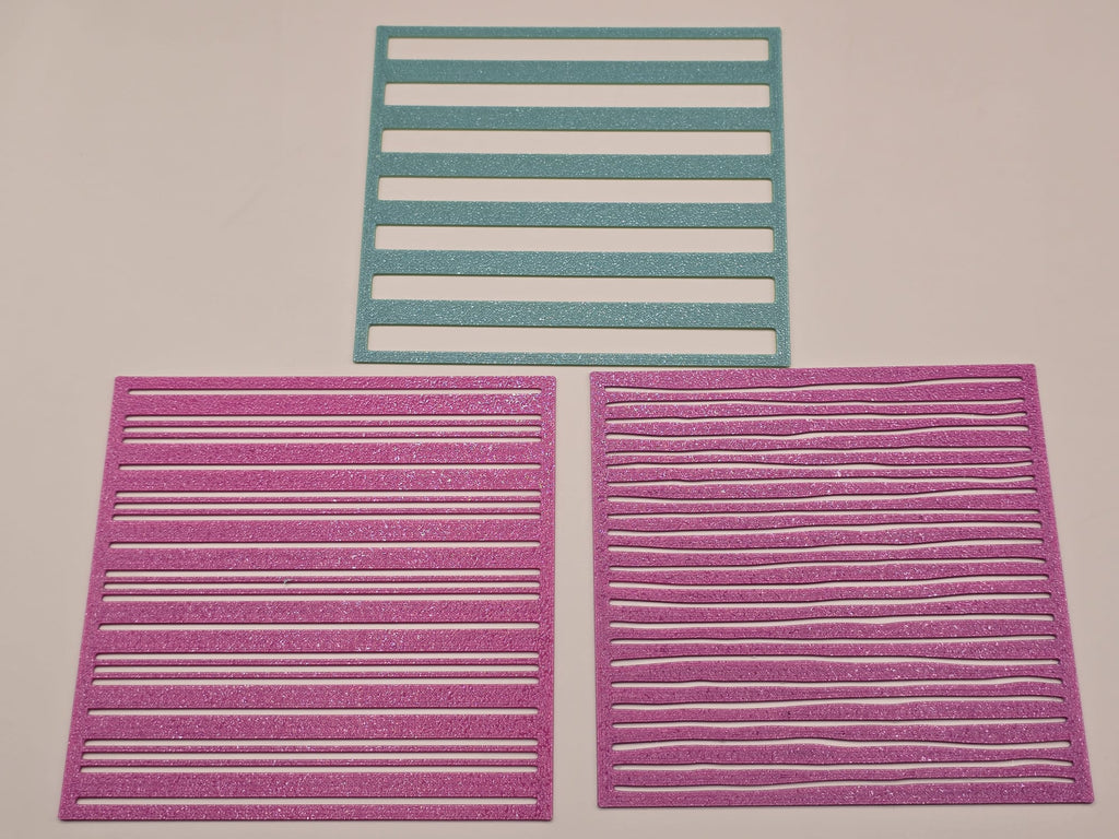 Lines Set Stencil Template Craft Pattern