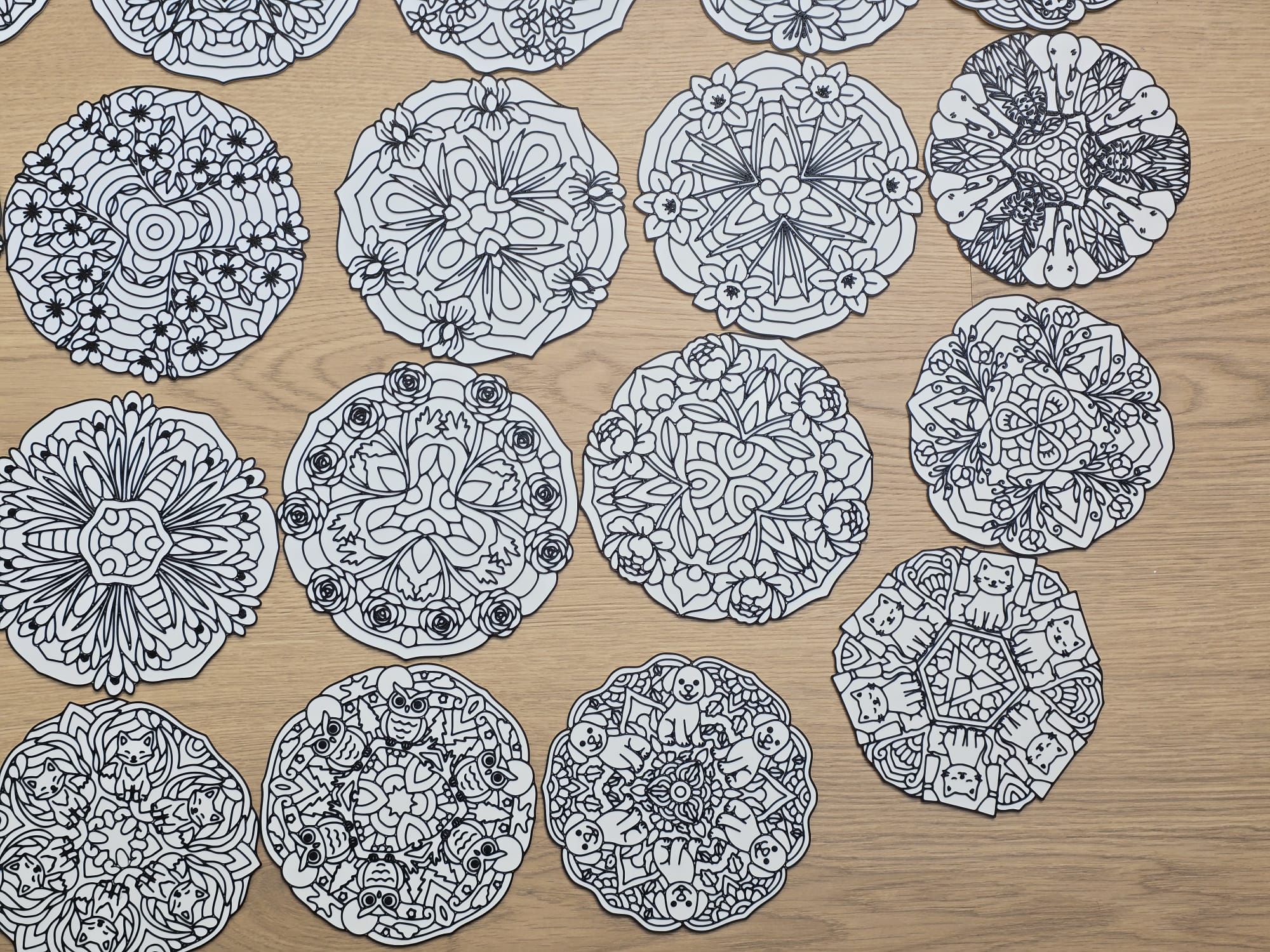 Mandala Coloring Collection Pack