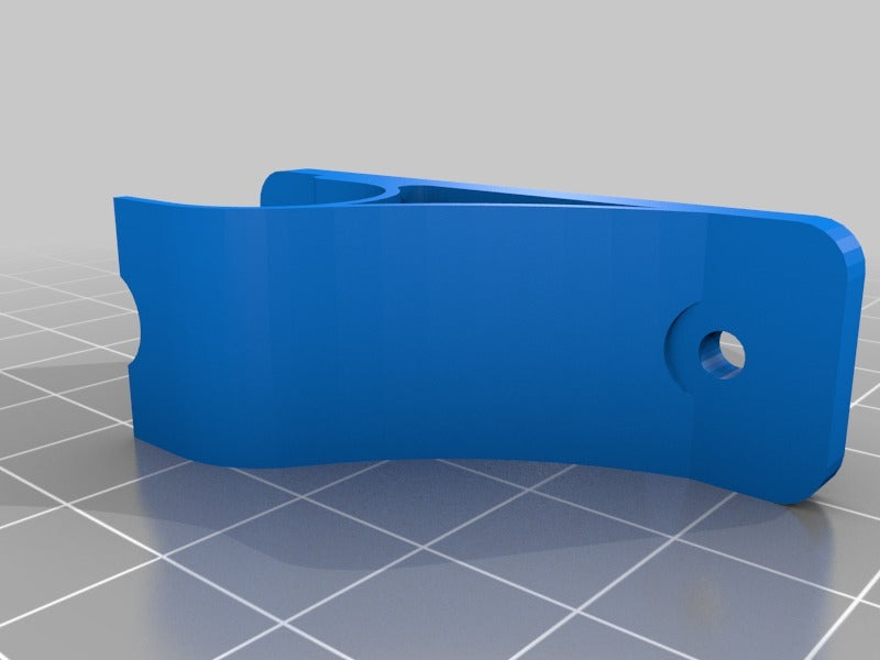 Low profile curtain rod bracket
