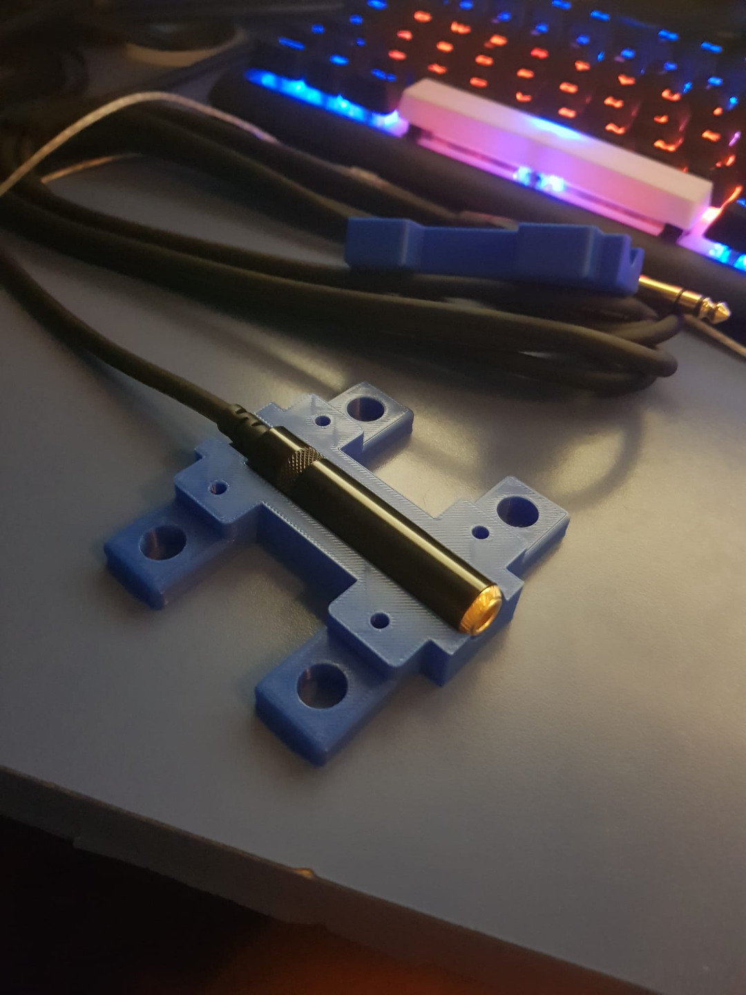 Mount for Jack Extension Cable