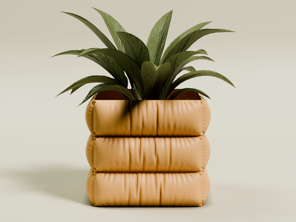 Cloth Plant Pot - Feeling Quilted (Free Com. Lic.)