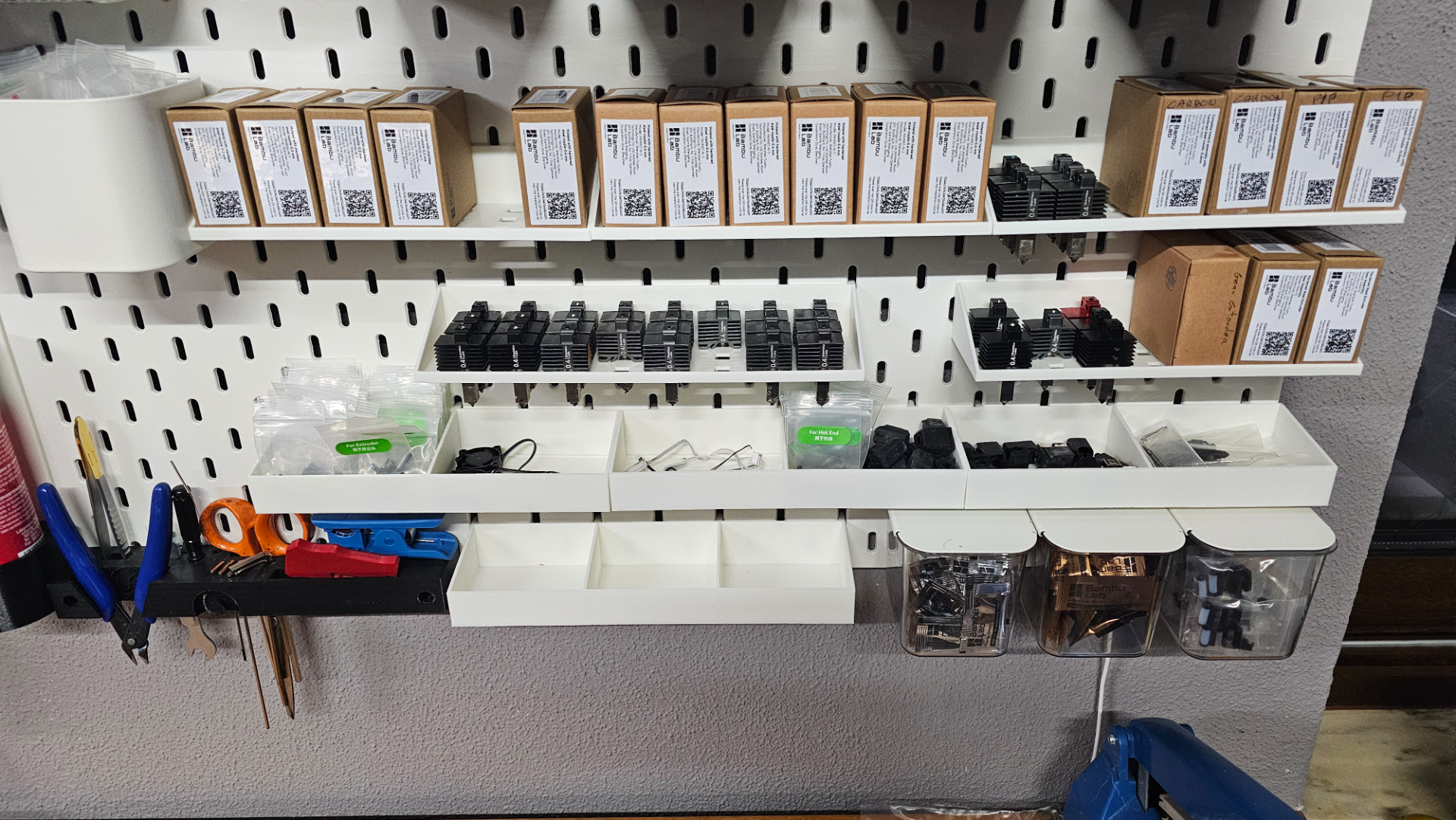 skadis bambu hotend / parts holder