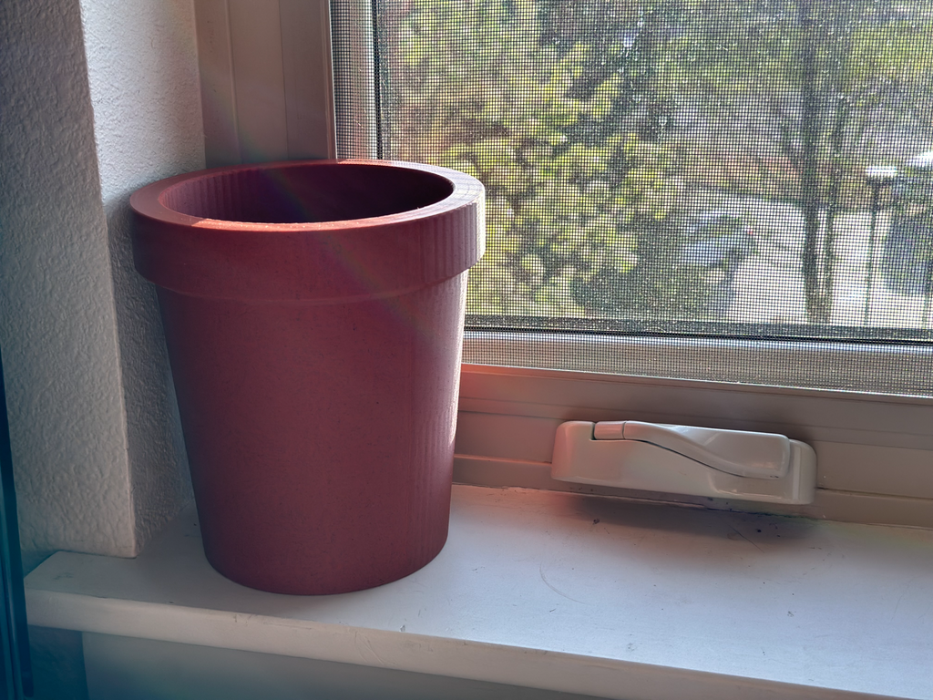 Printer Purge Planter Pot