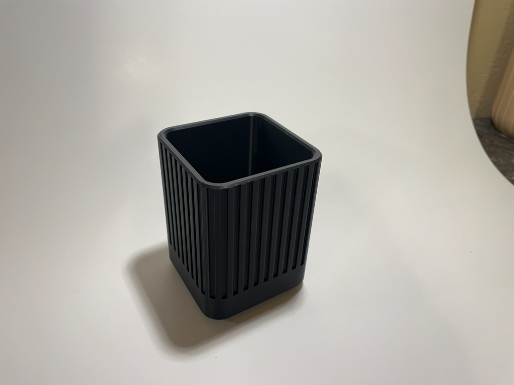Square Pencil/Pen Holder for Desk