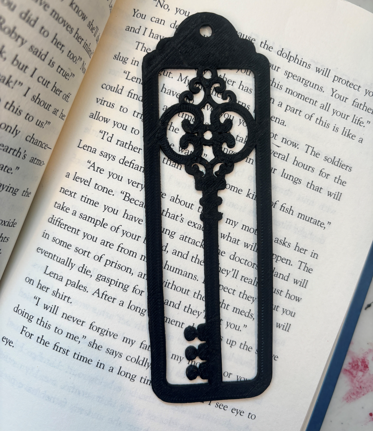 Antique Key Bookmark