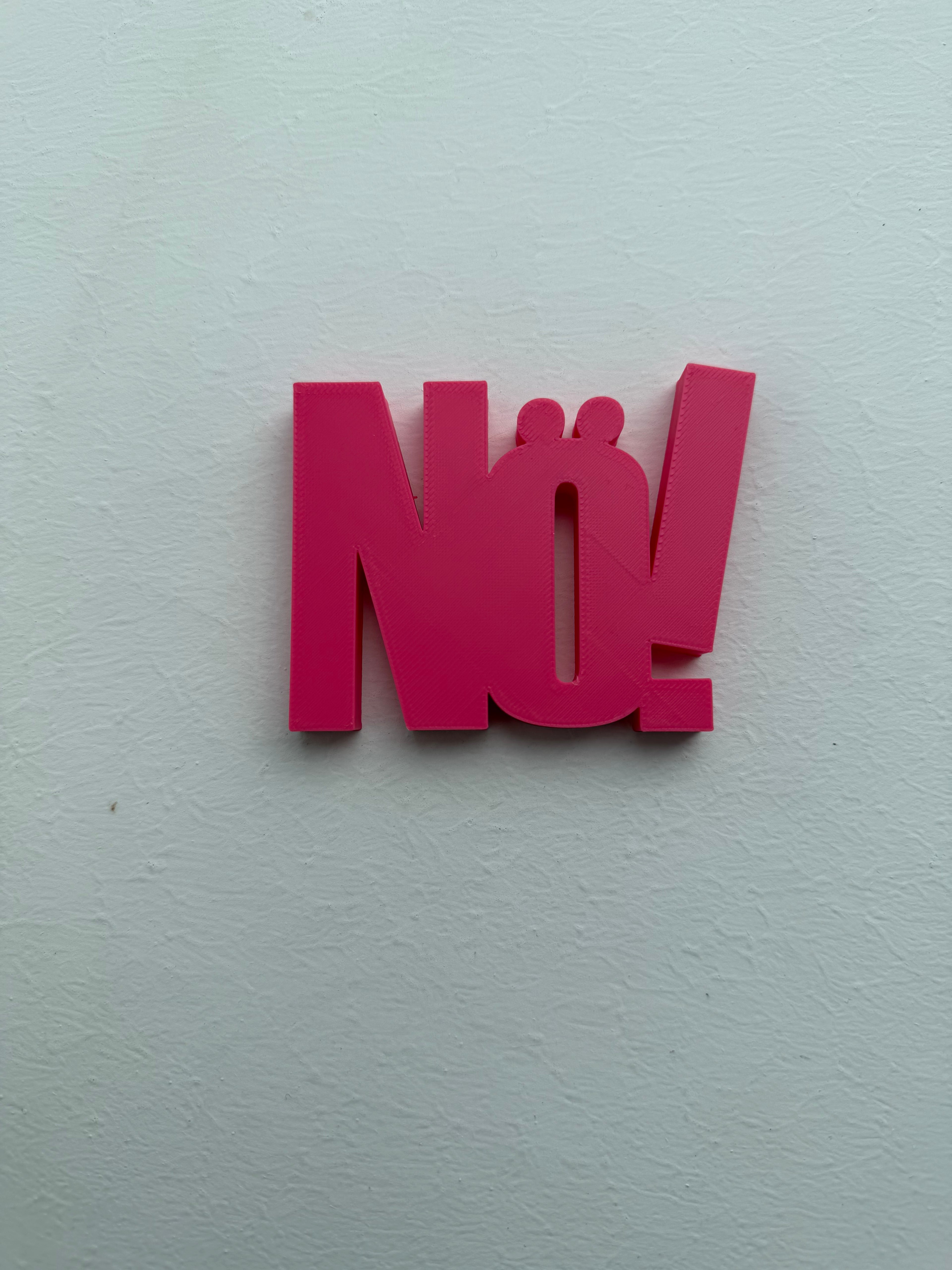 Nö! Schriftzug