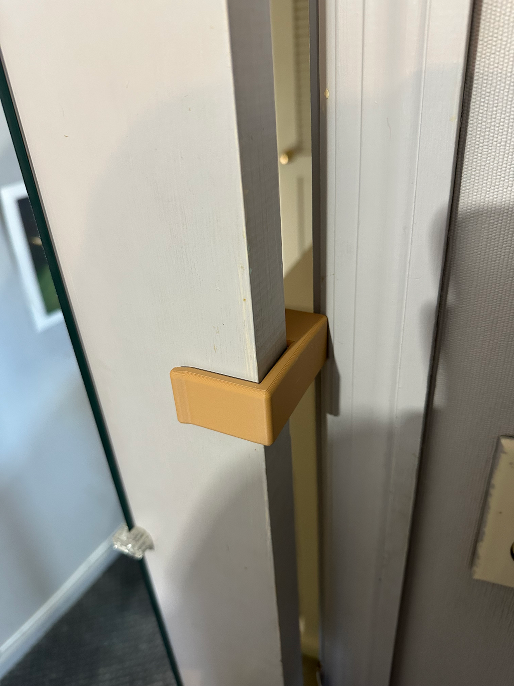 door spacer to keep door ajar