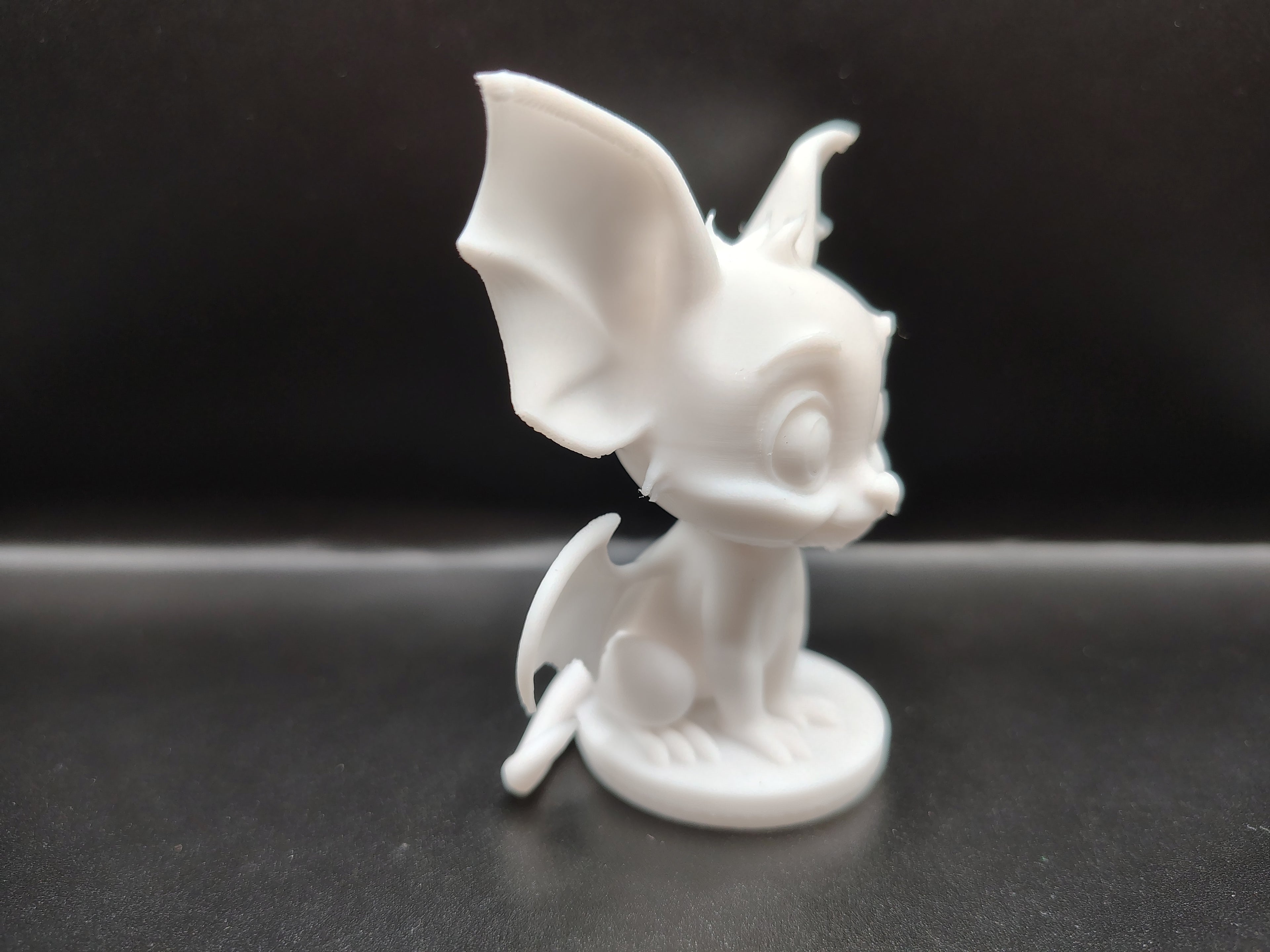 Chibi Bat with Big Ears – Cute Figurine