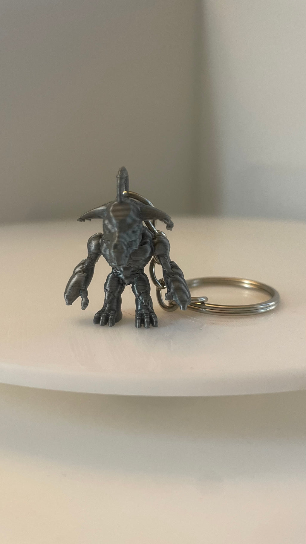 Sin icon DOOM keychain
