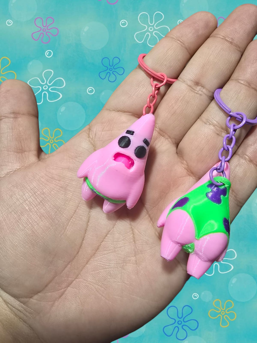 Patrick Star – Wedgie Keychain (Fan Art)