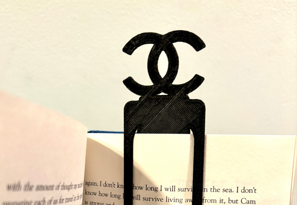 Chanel Logo Bookmark