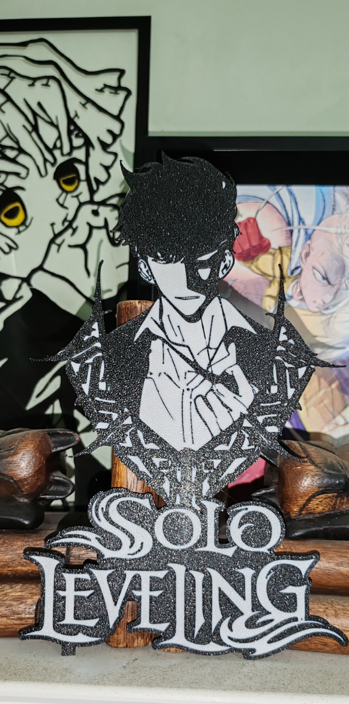 Solo Leveling Sung Jin Woo 2d wall art