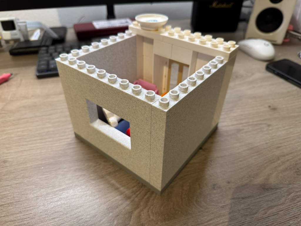 BRICK Walls 1x8, Duplo compatible