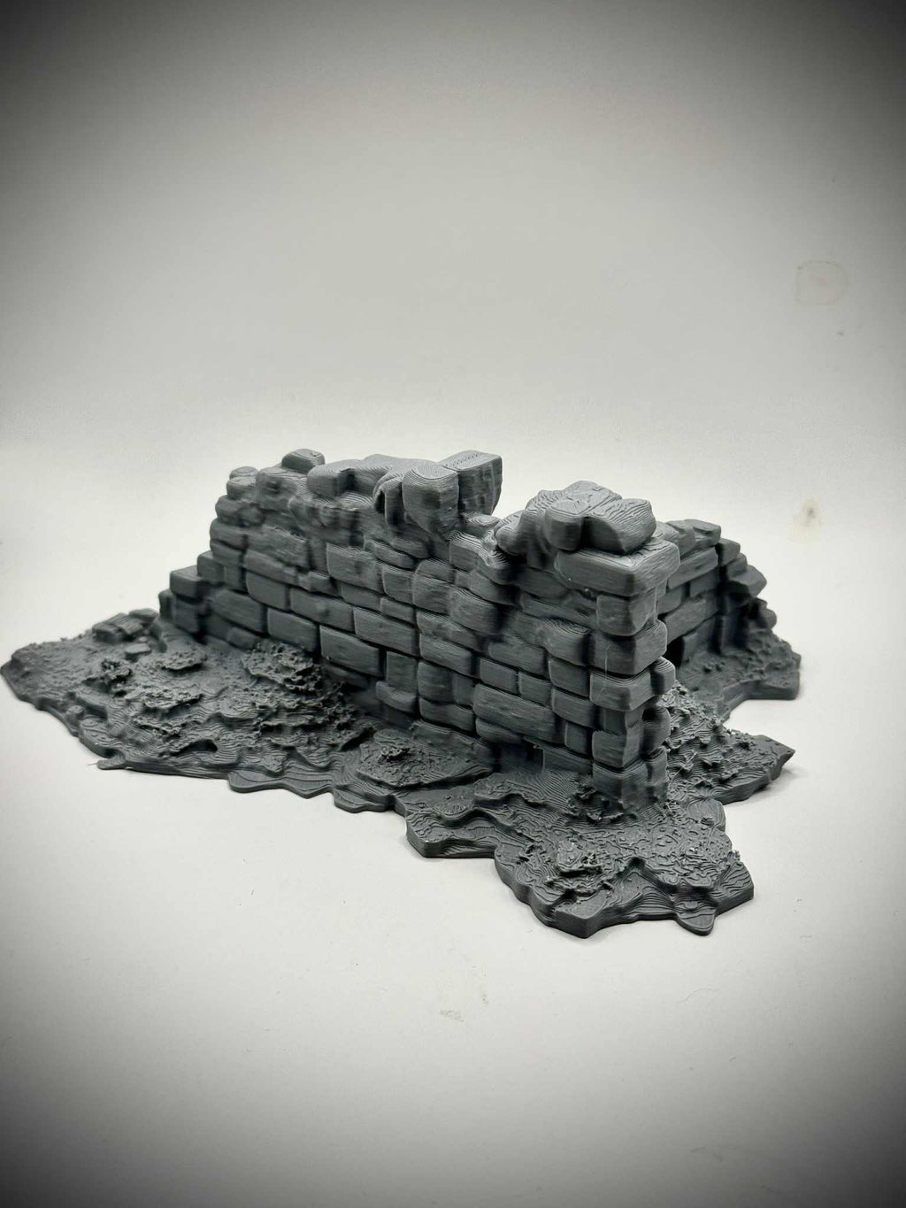Ruined temple wall - Scatter terrain