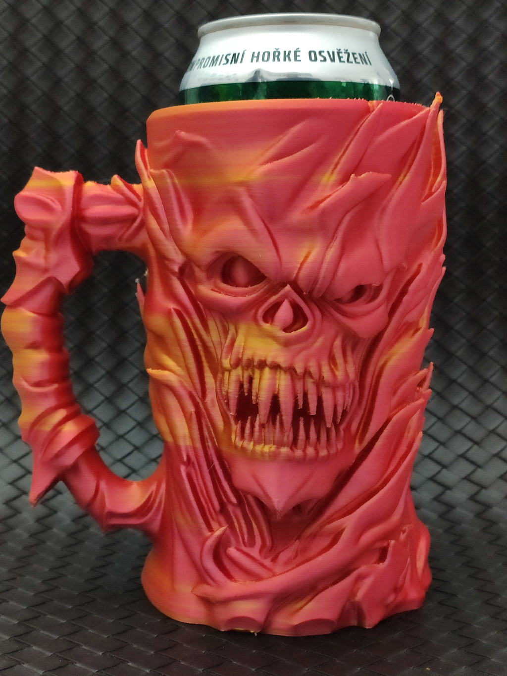 Fire Demon Can Holder / Beer mug (two types)