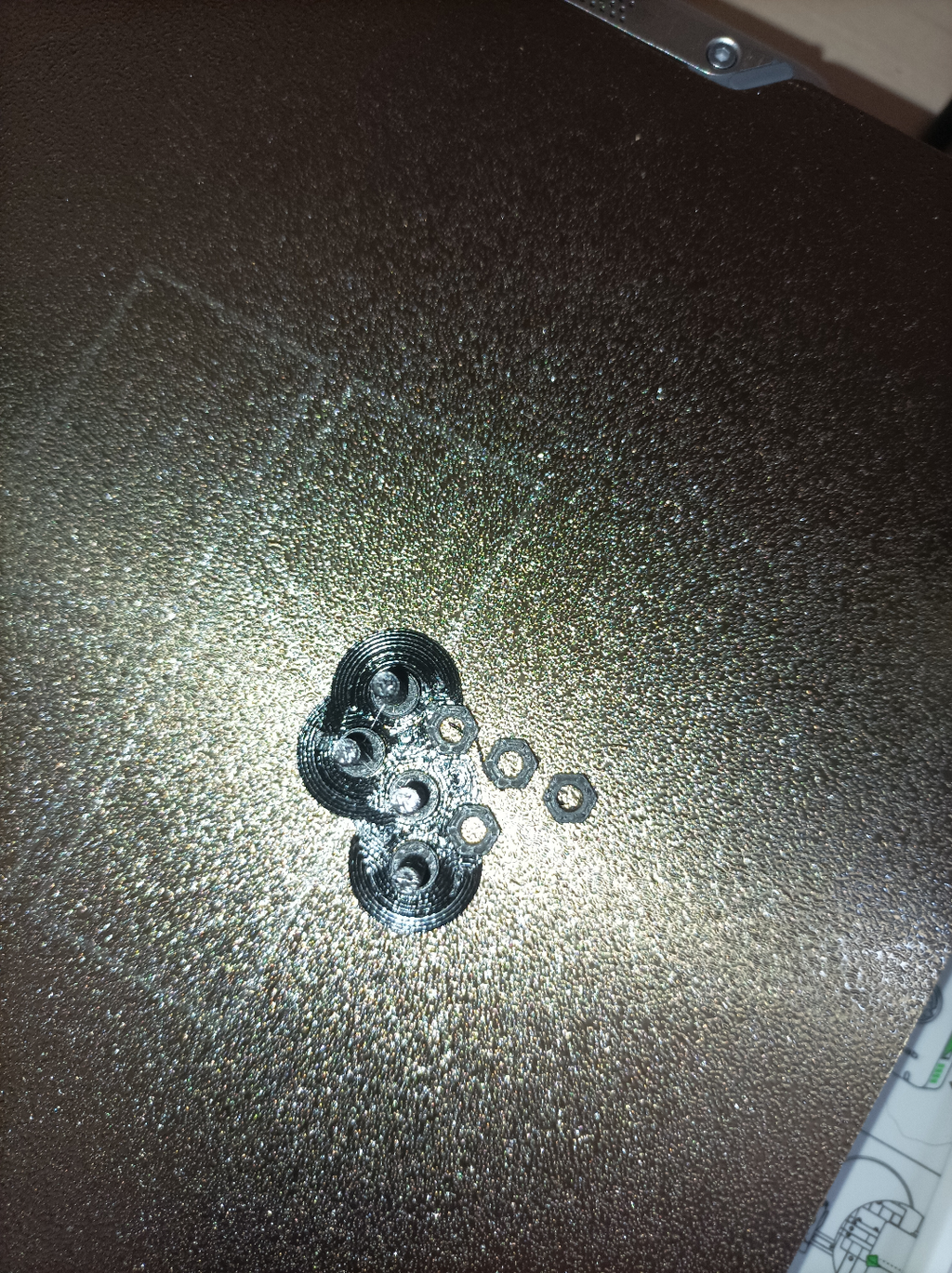 M3 x 12mm bolts and nuts