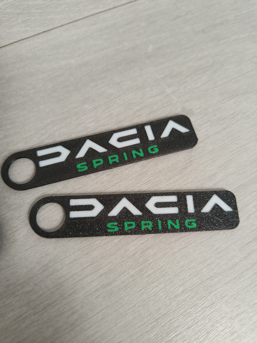 Dacia spring keychain